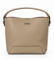 Beige / Rexin / Flap / Magnetic Snap