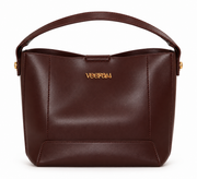 Burgundy / Rexin / Flap / Magnetic Snap