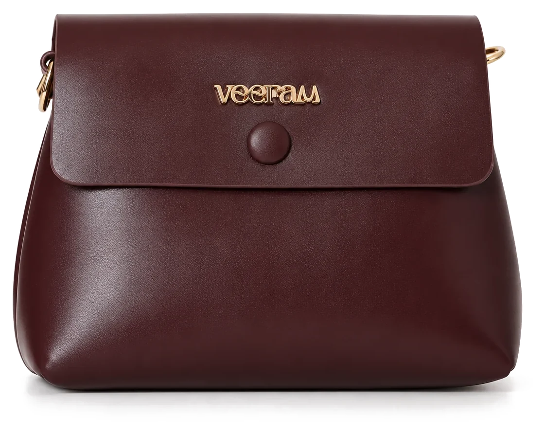 Little Miss Mini bag in burgundy